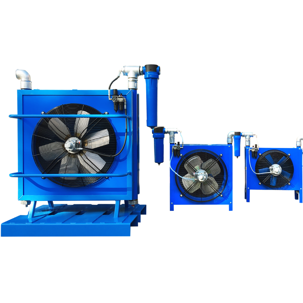 Aéroréfrigérant pneumatique ou electrique