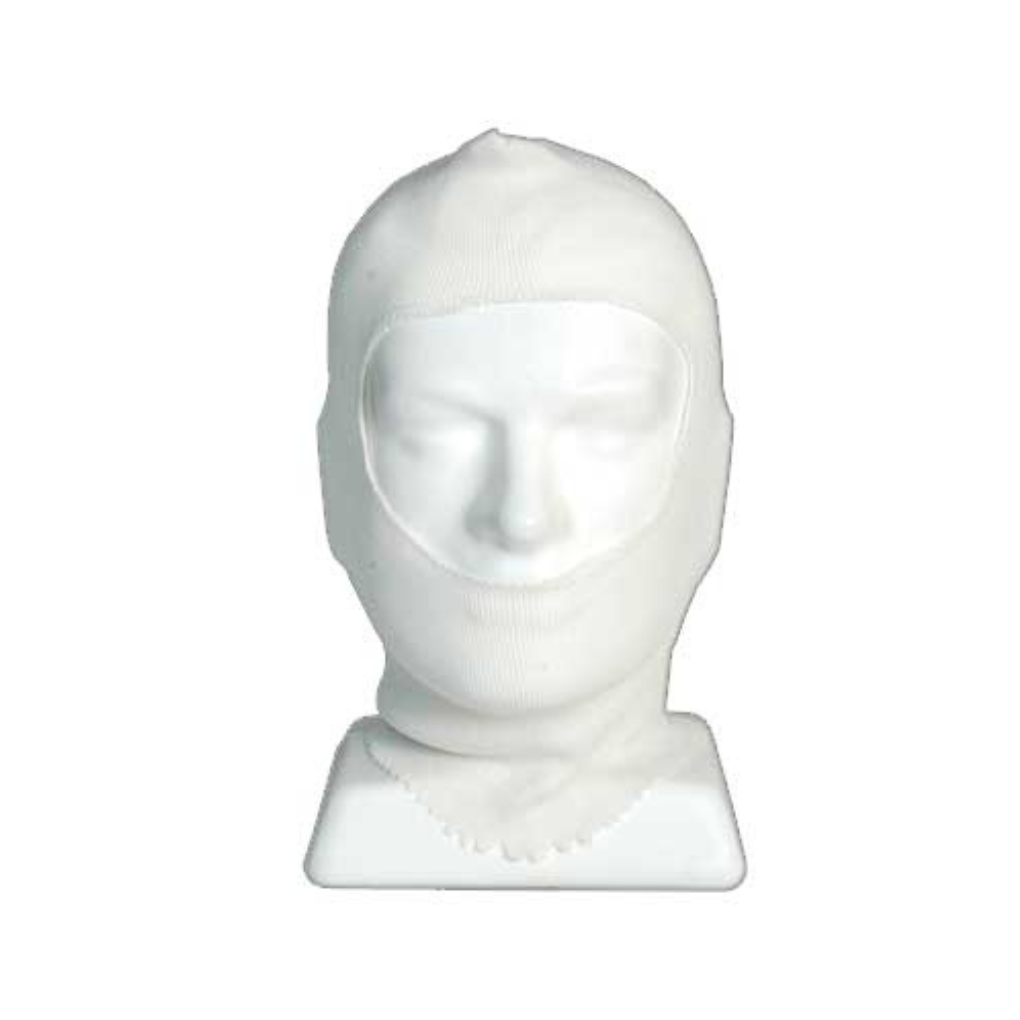 Cagoule coton pour casque de sablage