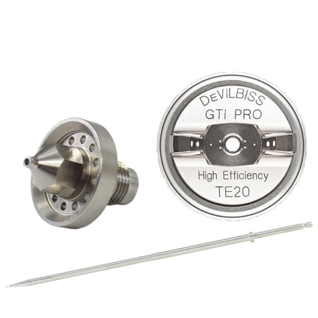Chapeau inox avec bague de retenue pistolet GTI Pro Lite