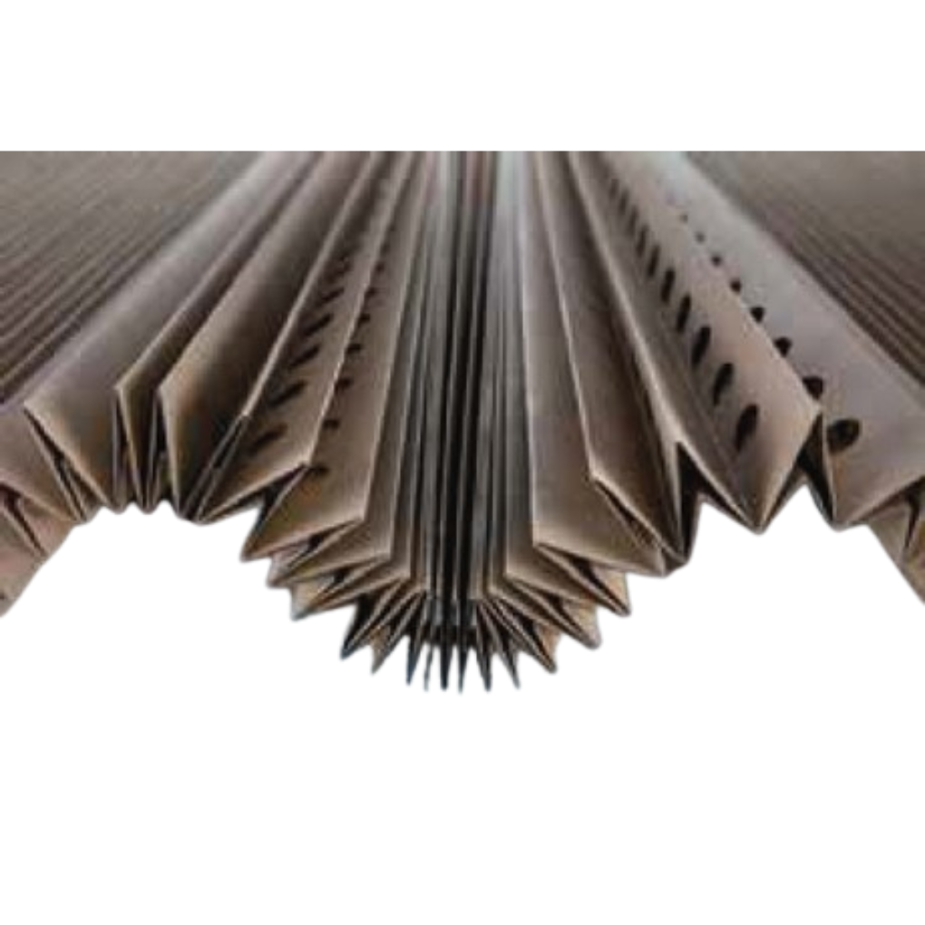 Filtre carton accordéon