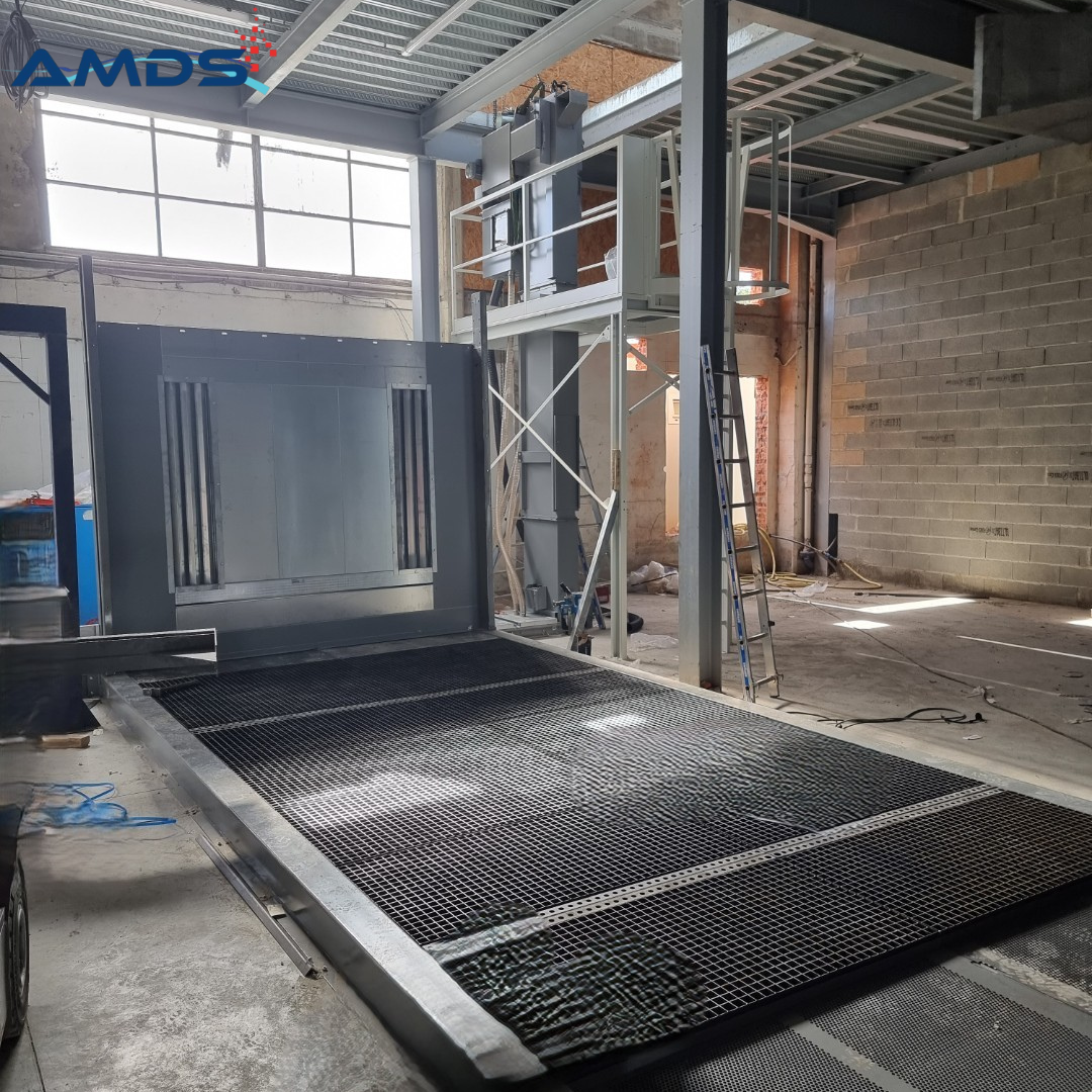 Cabine de sablage / grenaillage