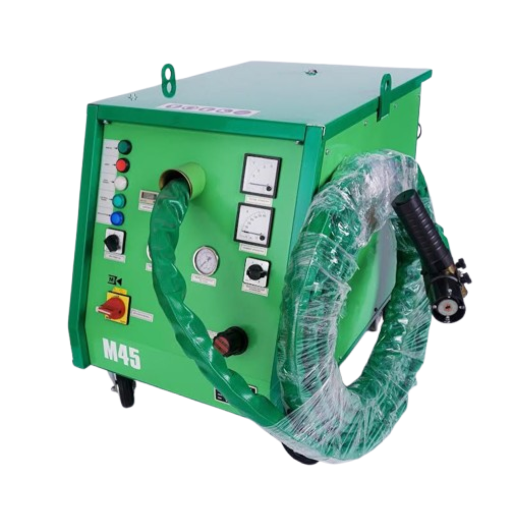 Métallisation, Arc électrique et Pistolet