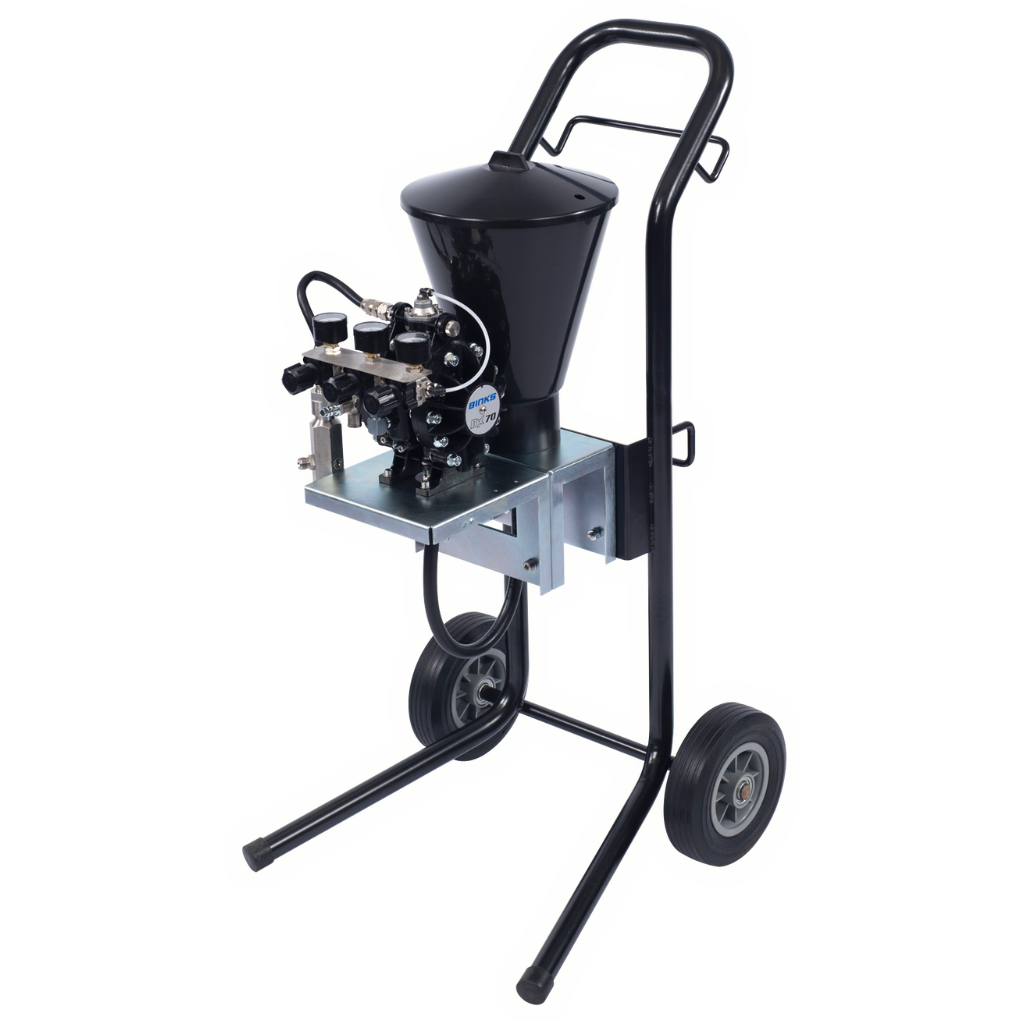 Pompe Peinture Pneumatique Basse pression à membranes DX70