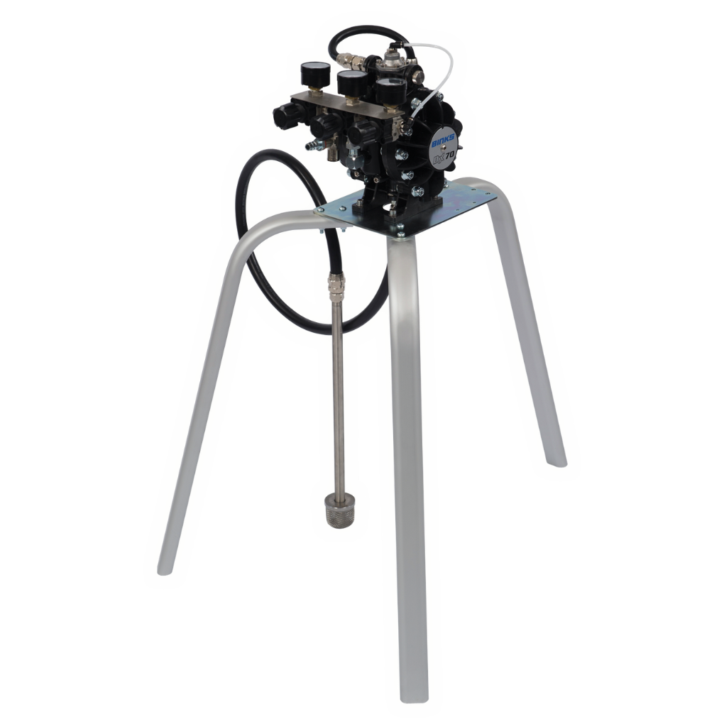 Pompe Peinture Pneumatique Basse pression à membranes DX70