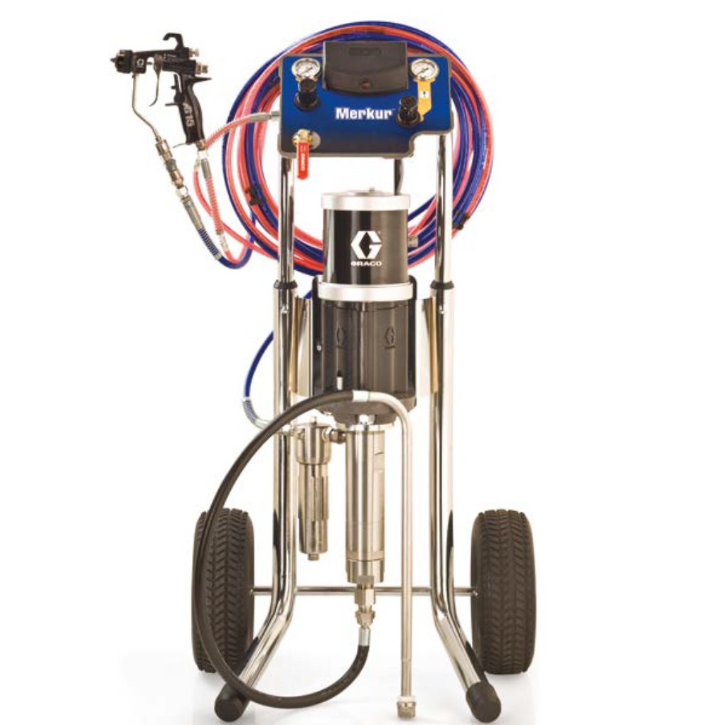 Pompe Peinture Pneumatique Air-assisté à piston MERKUR