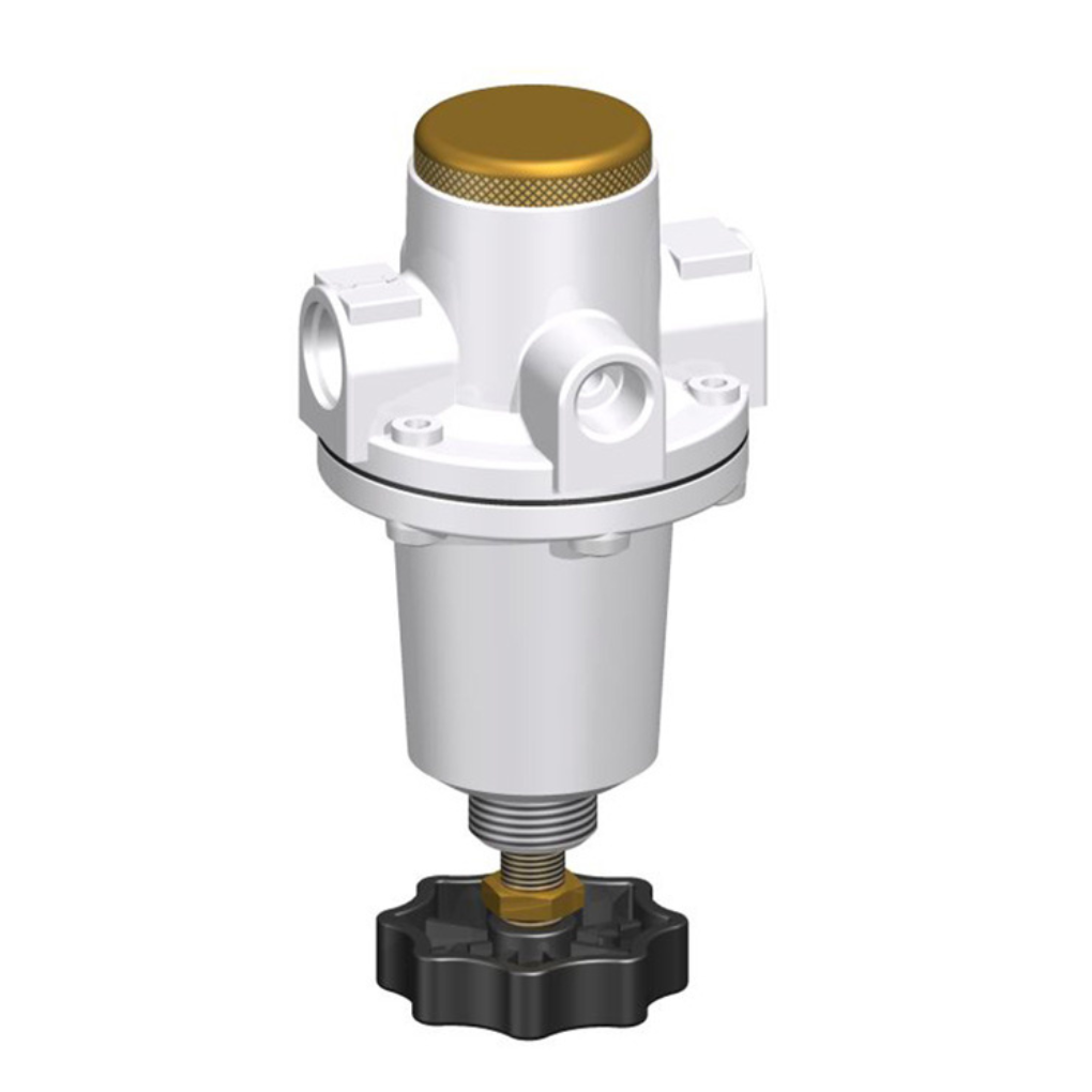 Régulateur de pression pneumatique manuel avec mano