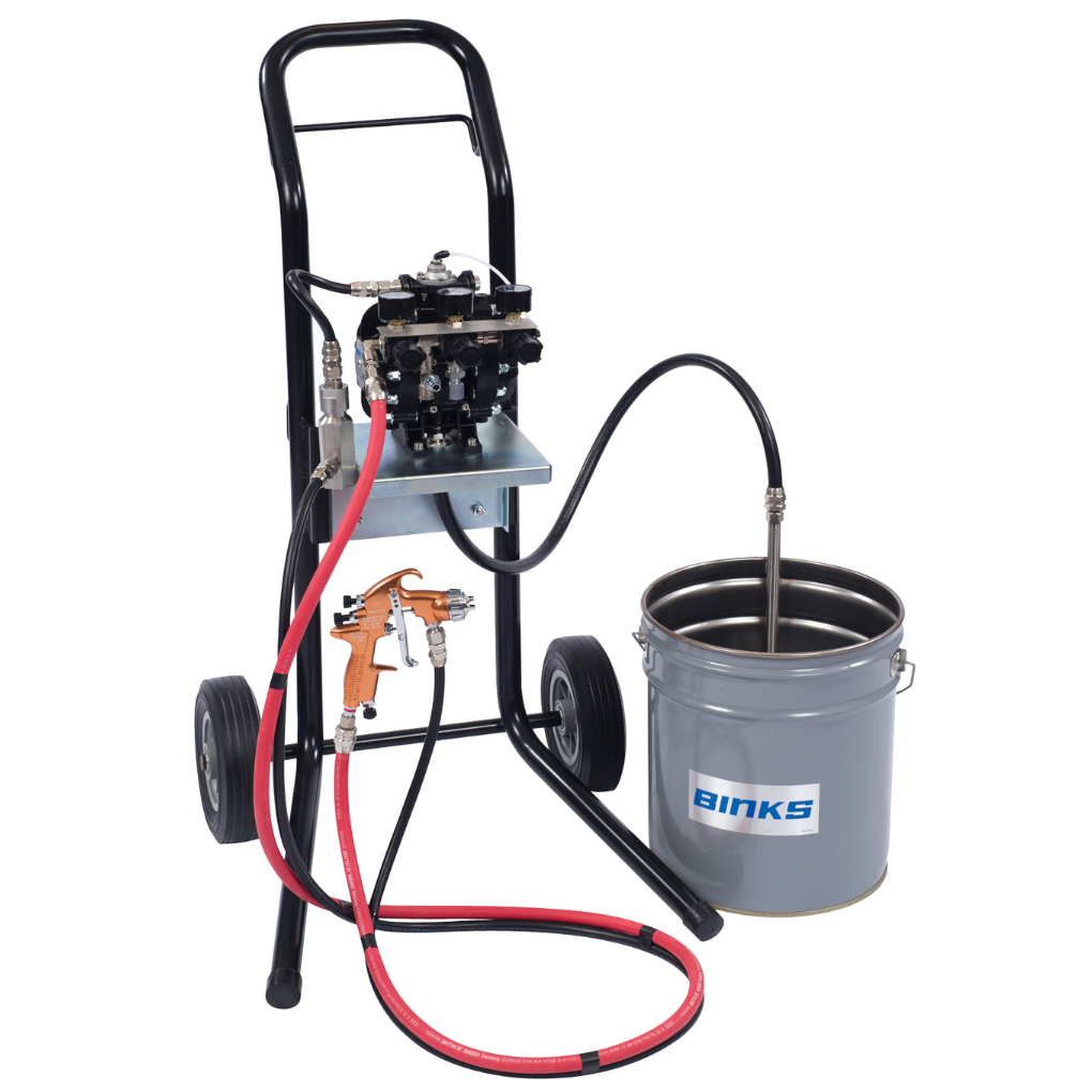 Pompe Peinture Pneumatique Basse pression à membranes DX70
