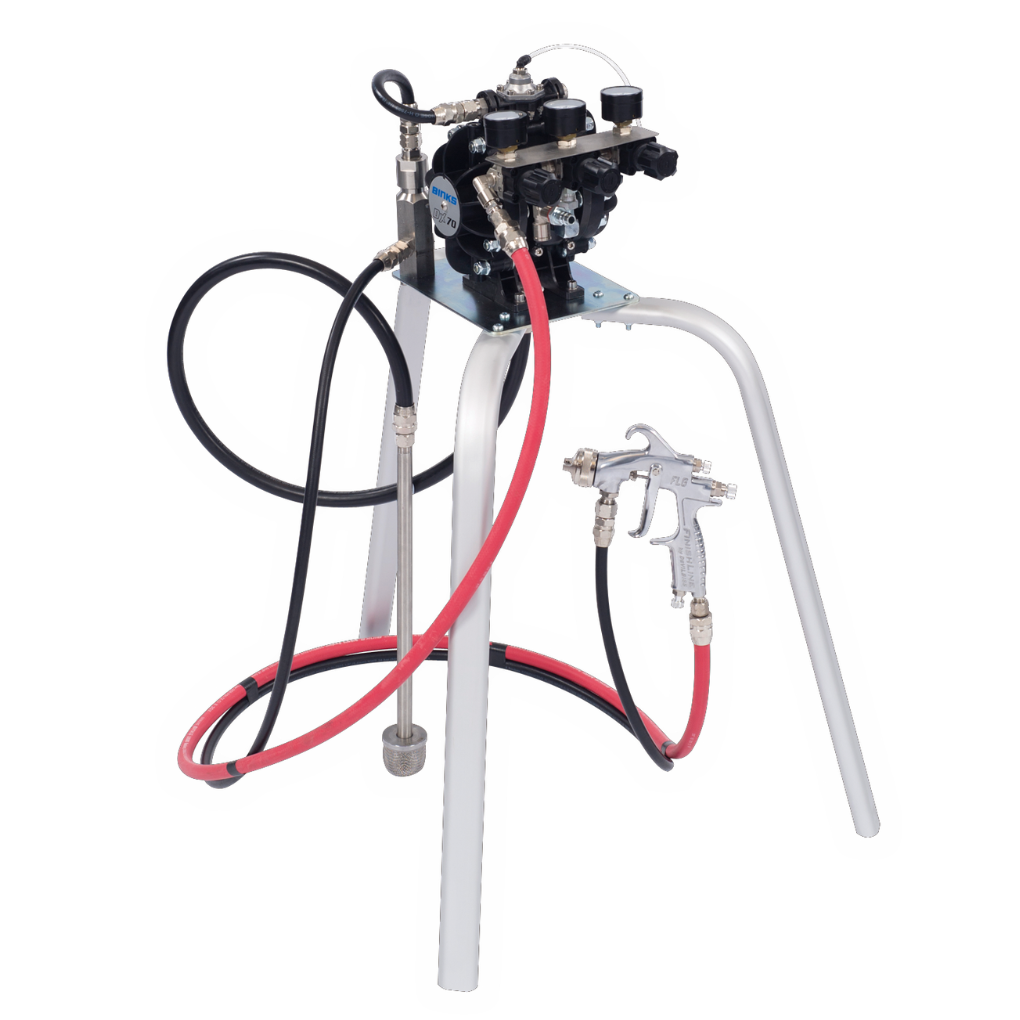 Pompe Peinture Pneumatique Basse pression à membranes DX70