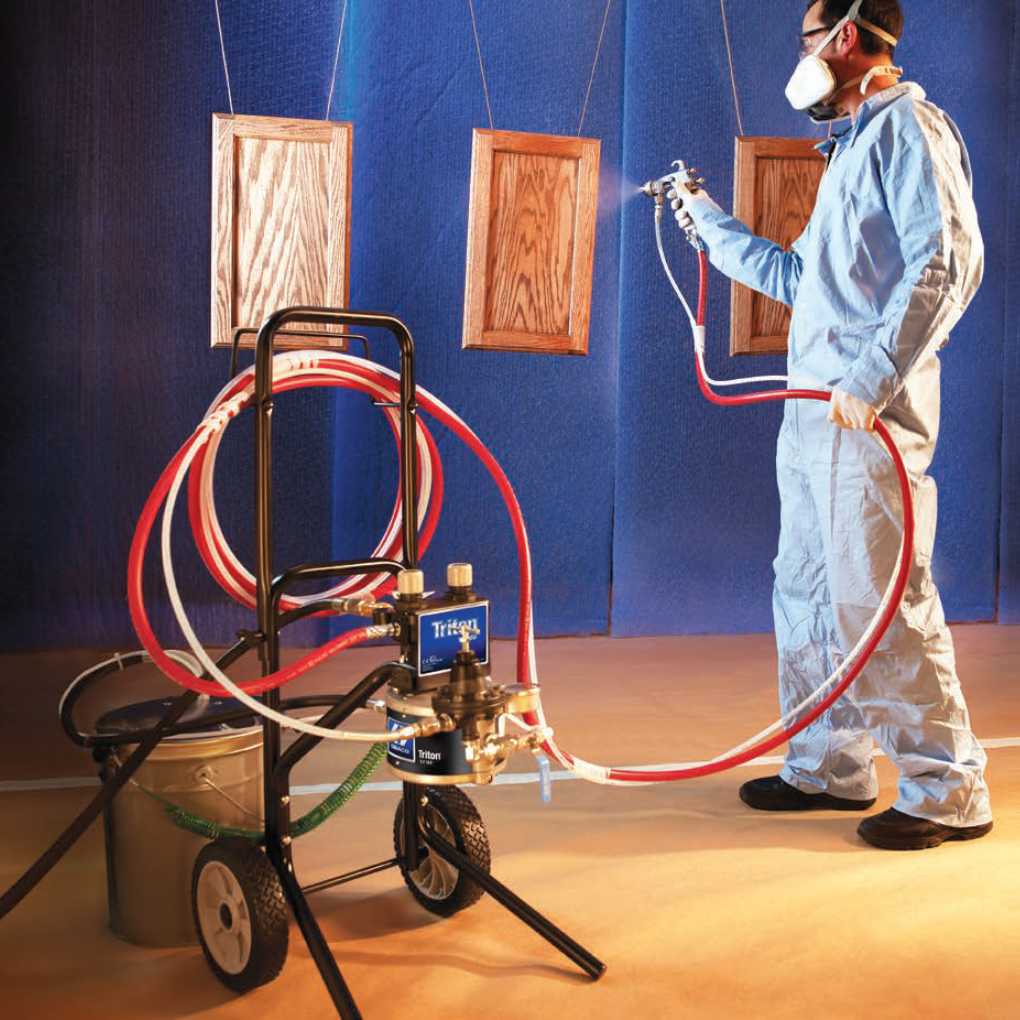 Pompe Peinture Pneumatique Basse pression à membranes TRITON
